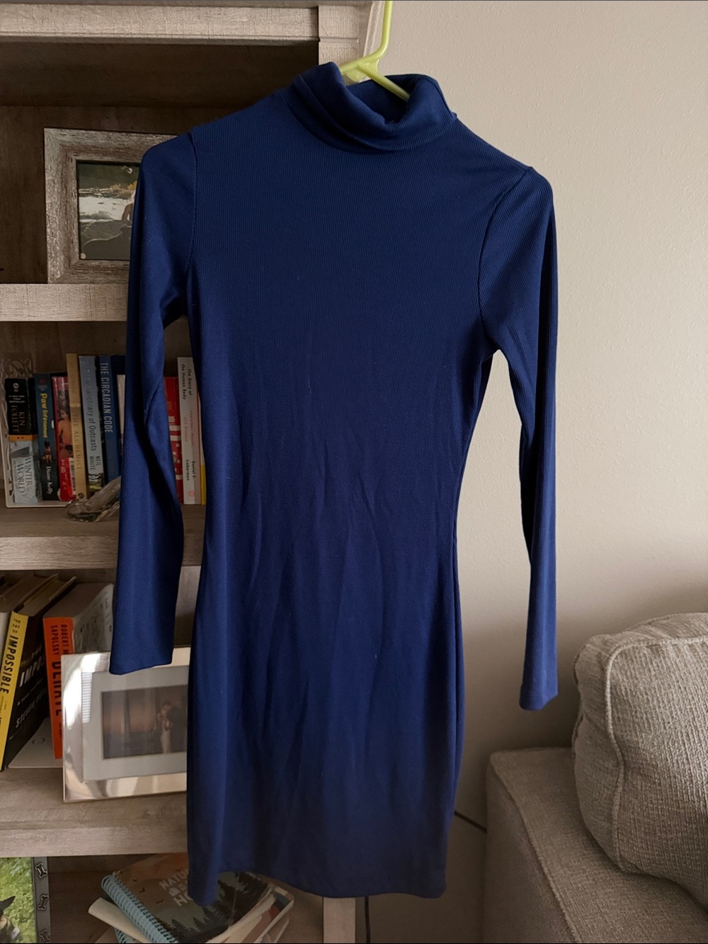 Ribbed bodycon mini dress